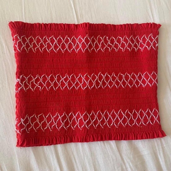 garage red tube top - Picture 2 of 3